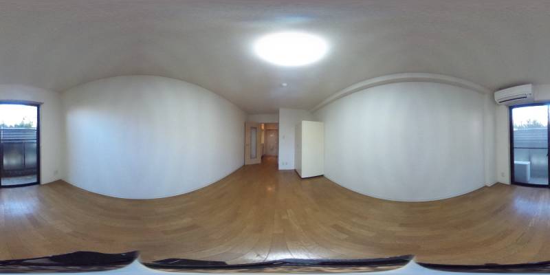 パノラマ画像洋室