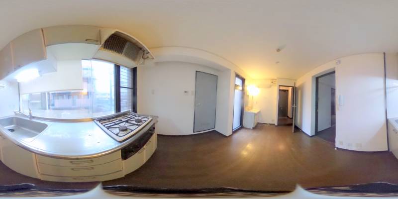 パノラマ画像キッチン