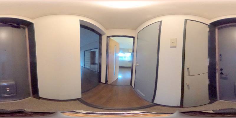 パノラマ画像玄関