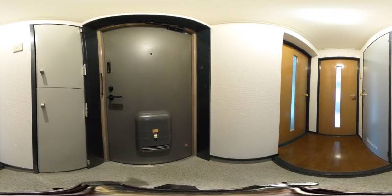 パノラマ画像玄関