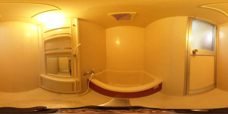 パノラマ画像バスルーム