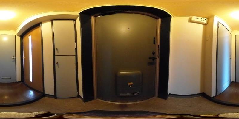 パノラマ画像玄関