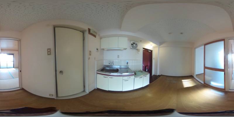 パノラマ画像キッチン