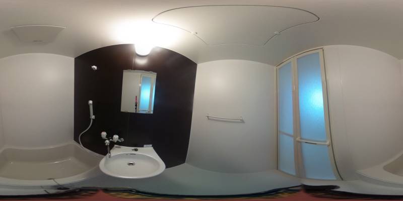 パノラマ画像バスルーム