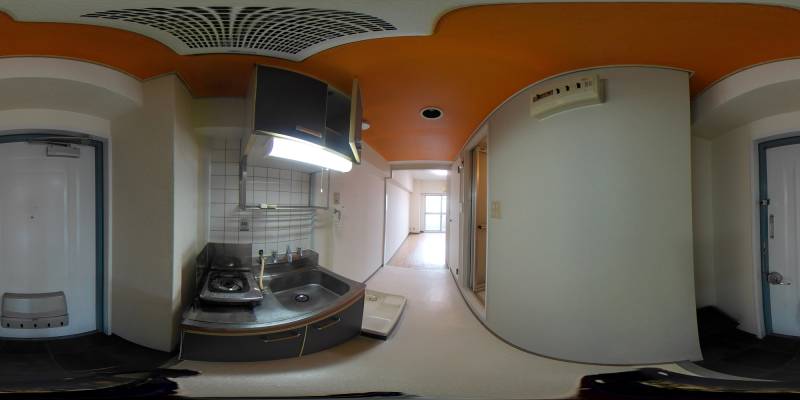 パノラマ画像玄関