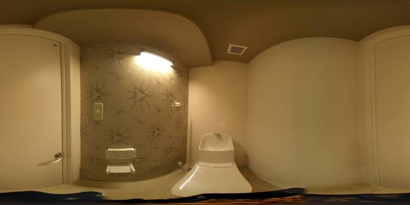 パノラマ画像トイレ