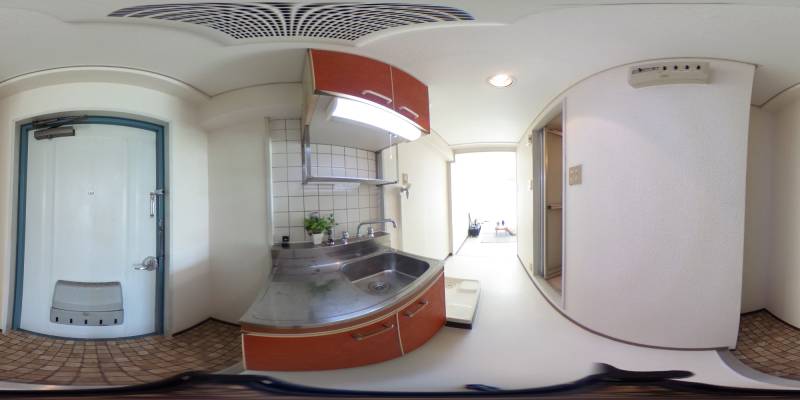 パノラマ画像玄関