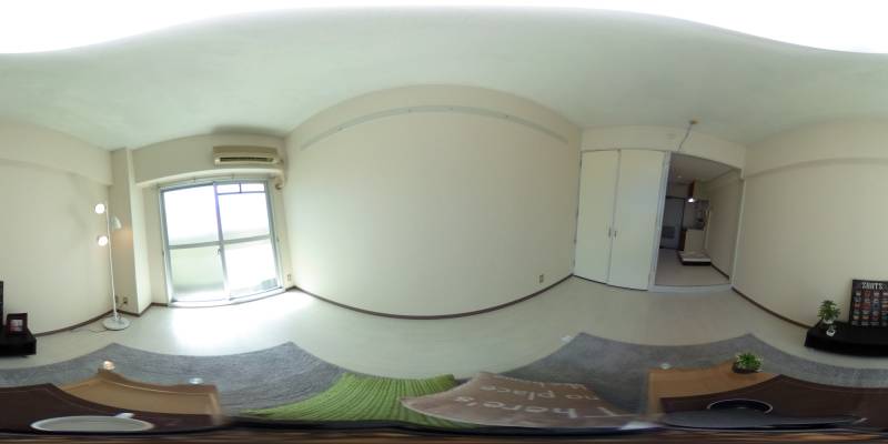 パノラマ画像洋室