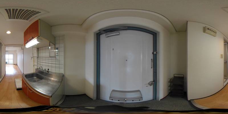 パノラマ画像玄関