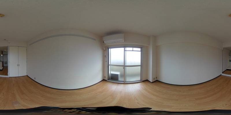 パノラマ画像洋室