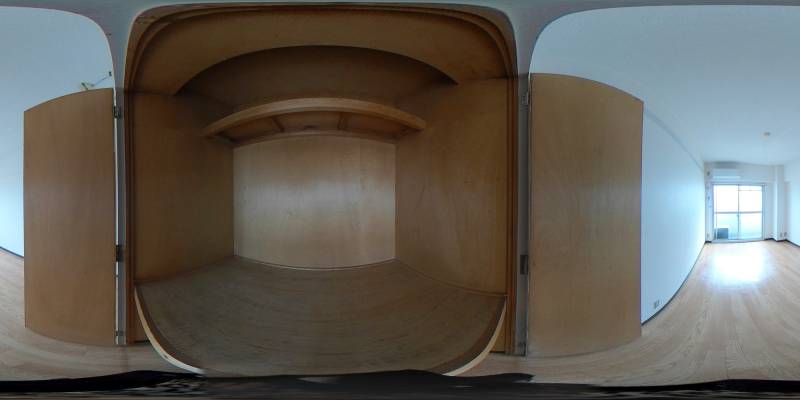 パノラマ画像収納