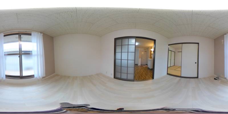 パノラマ画像リビング