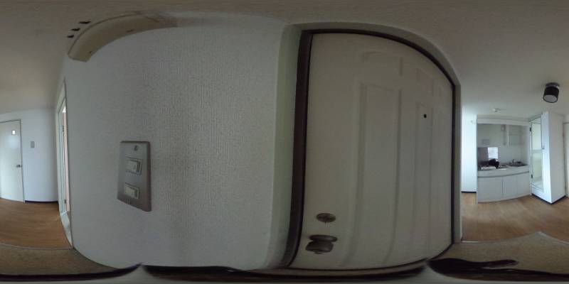 パノラマ画像玄関