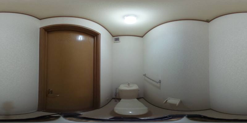 パノラマ画像トイレ