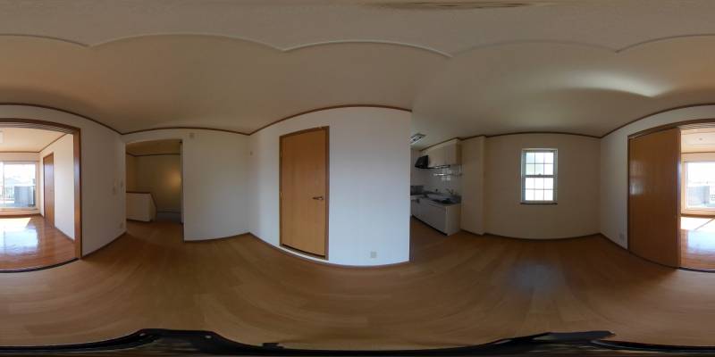 パノラマ画像リビング