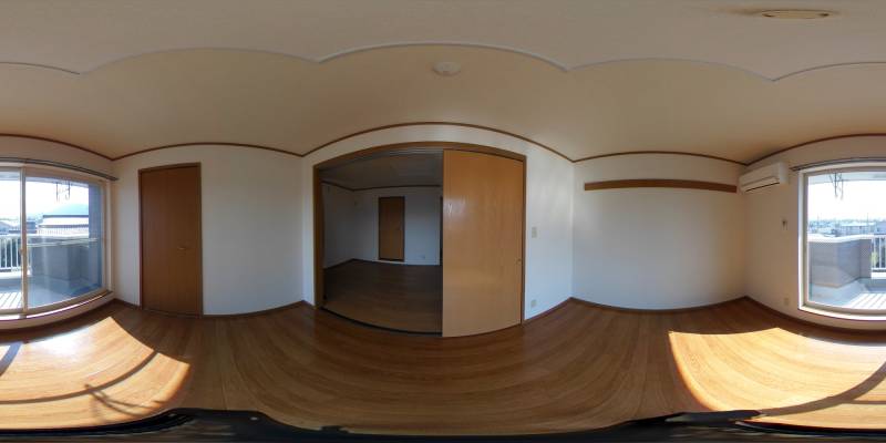 パノラマ画像洋室