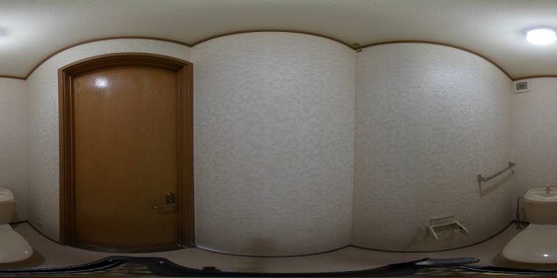 パノラマ画像トイレ