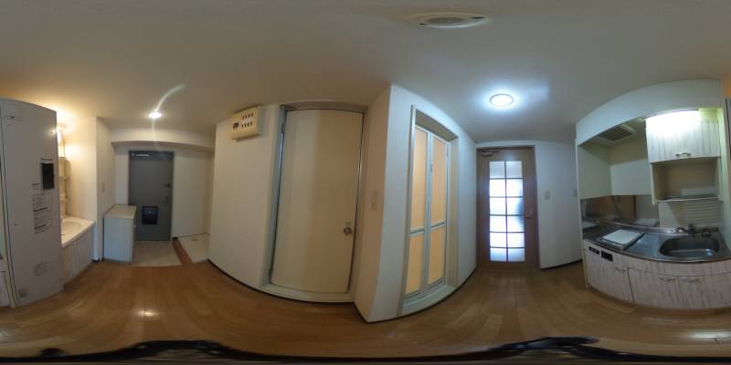 パノラマ画像キッチン