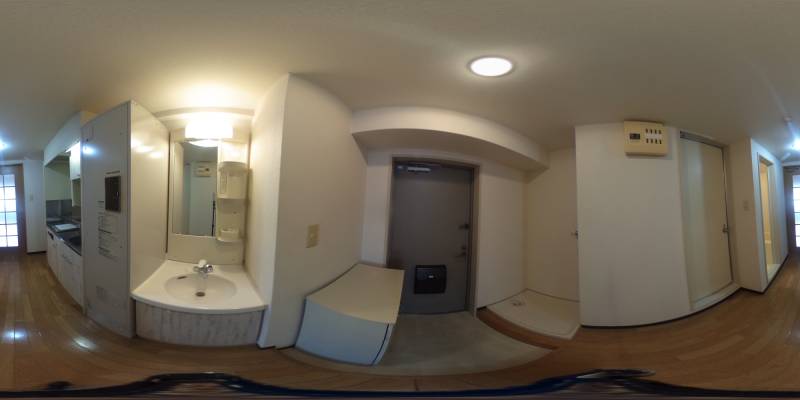パノラマ画像洗面所