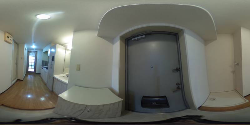 パノラマ画像玄関