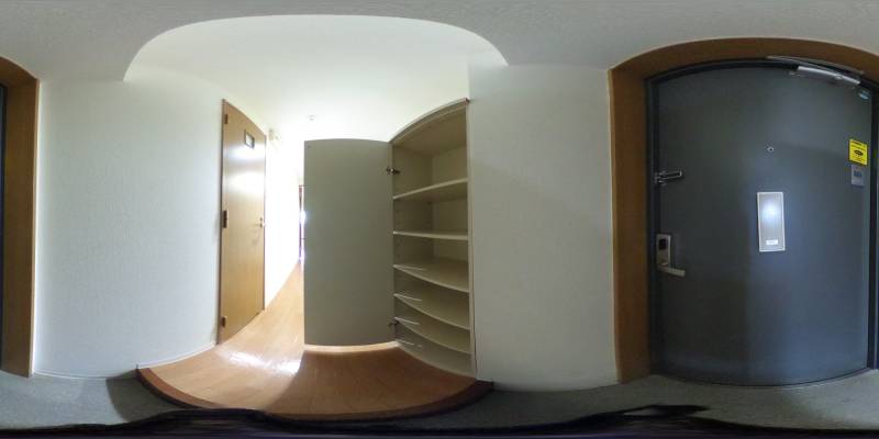 パノラマ画像玄関