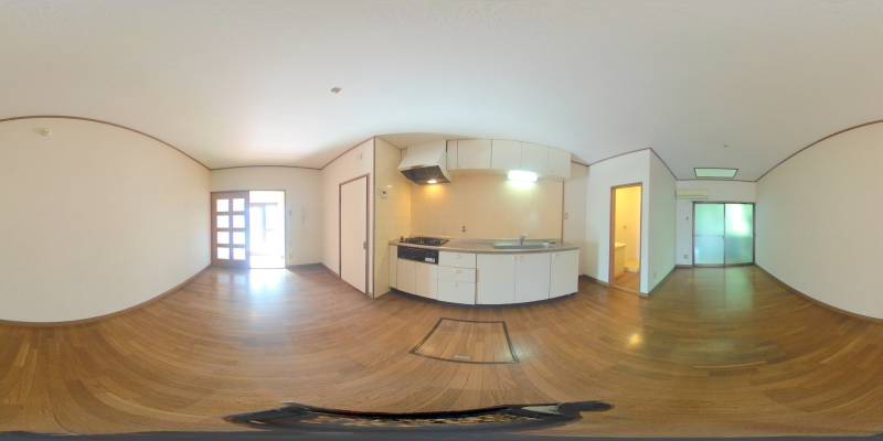 パノラマ画像リビング