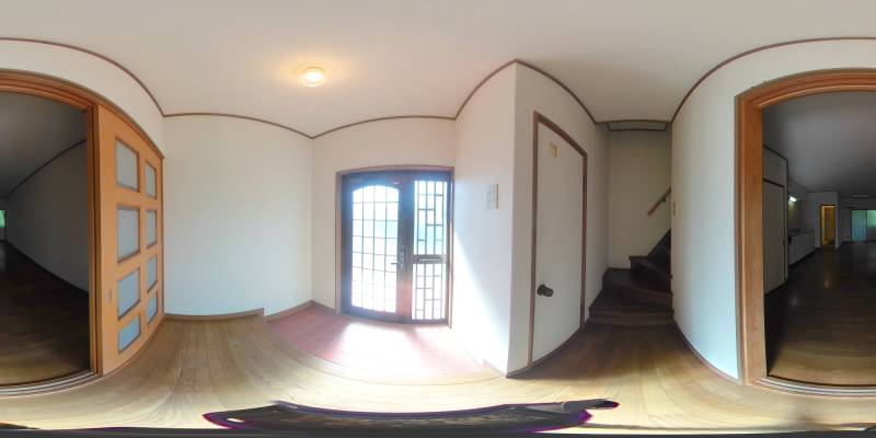 パノラマ画像玄関