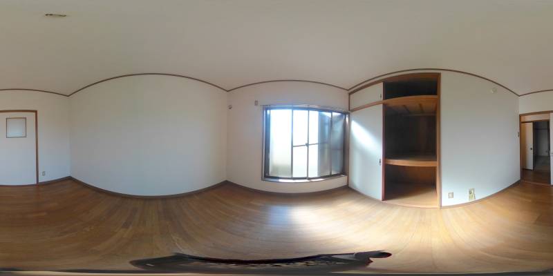 パノラマ画像洋室