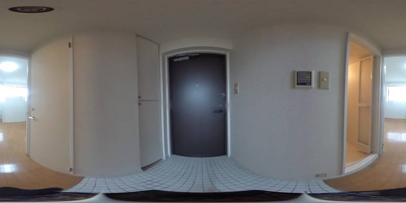 パノラマ画像玄関