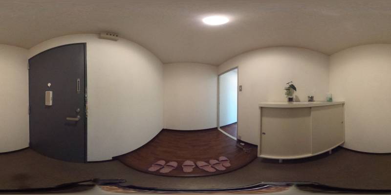 パノラマ画像玄関
