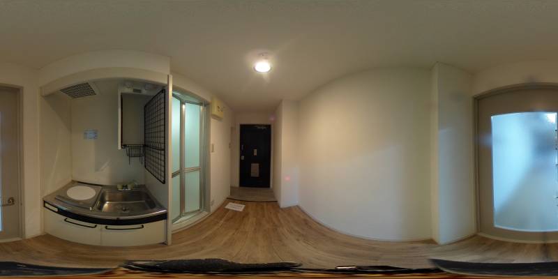 パノラマ画像キッチン