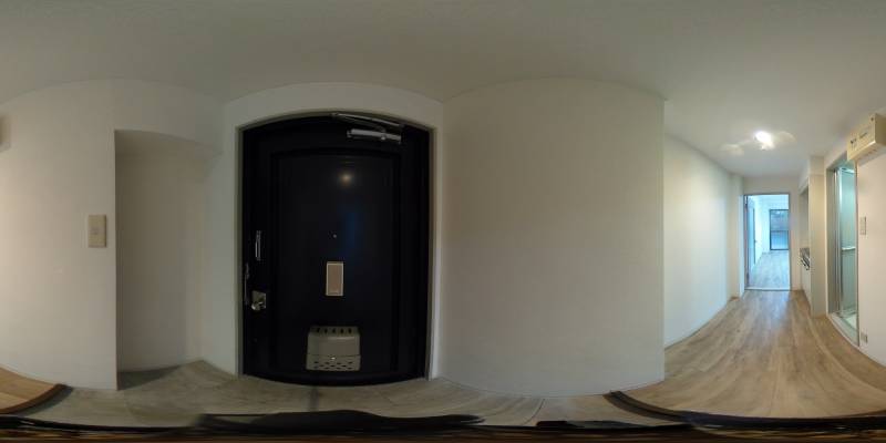 パノラマ画像玄関