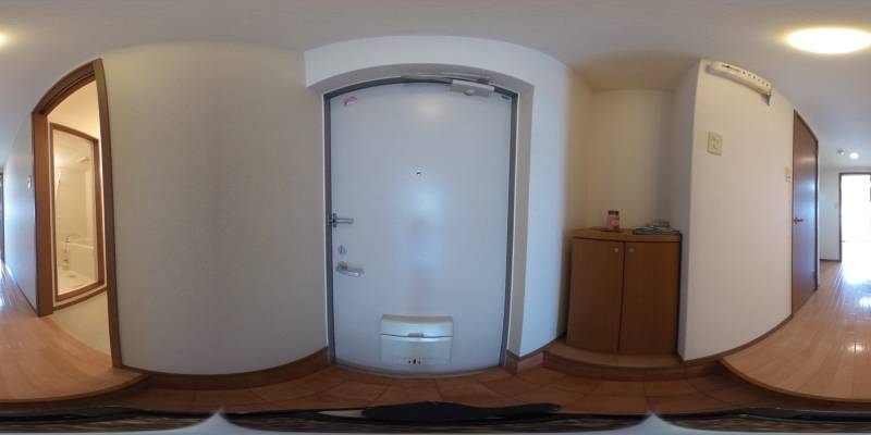 パノラマ画像玄関