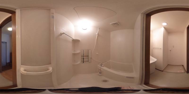 パノラマ画像バスルーム