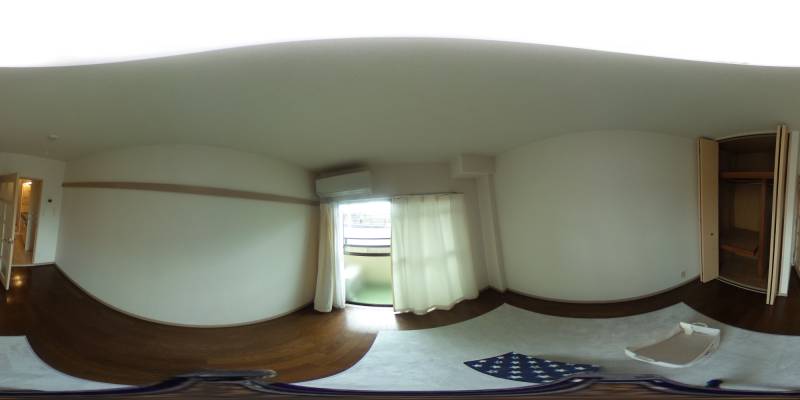 パノラマ画像洋室