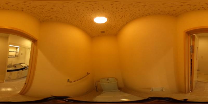 パノラマ画像トイレ