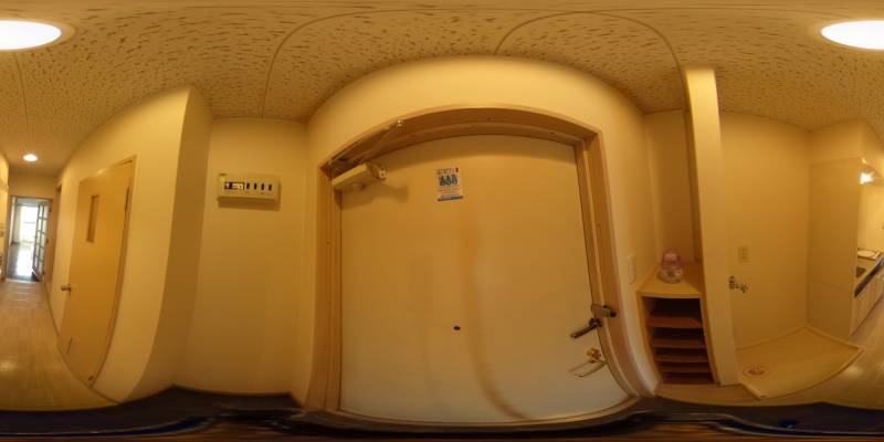 パノラマ画像玄関