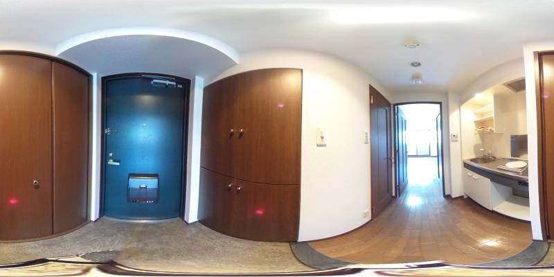 パノラマ画像玄関