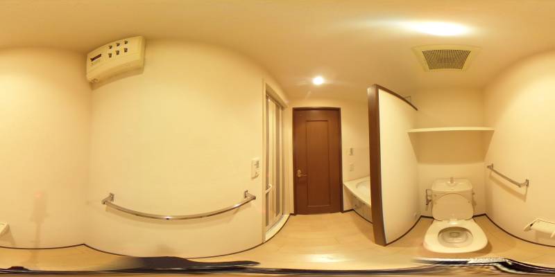 パノラマ画像トイレ