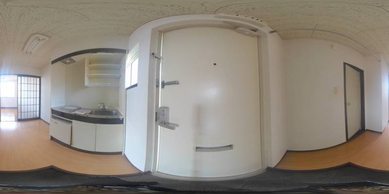 パノラマ画像玄関