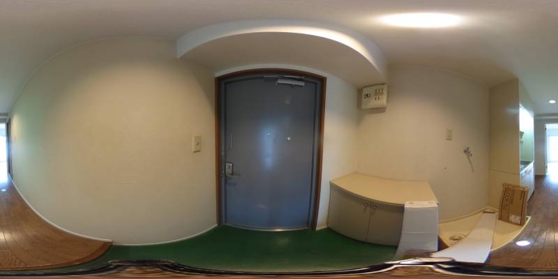 パノラマ画像玄関