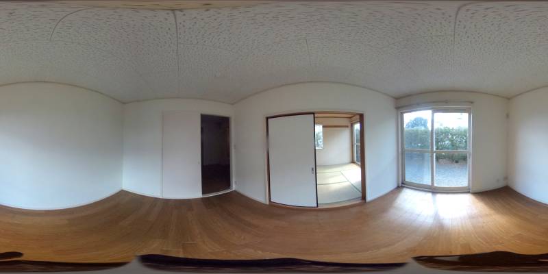 パノラマ画像洋室