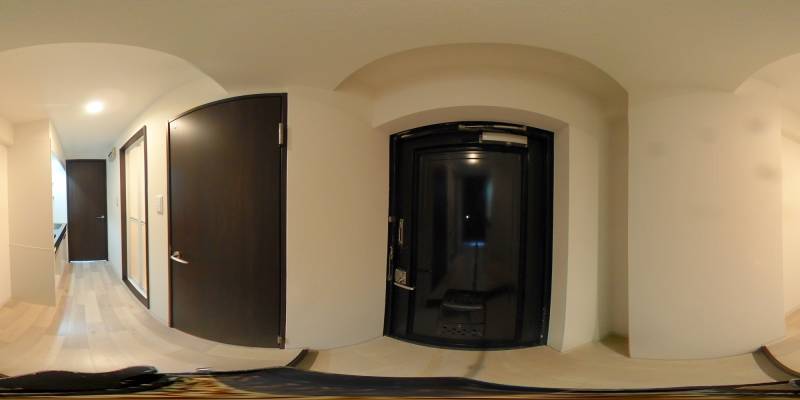 パノラマ画像玄関