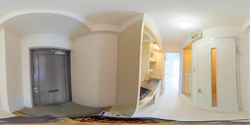 パノラマ画像玄関