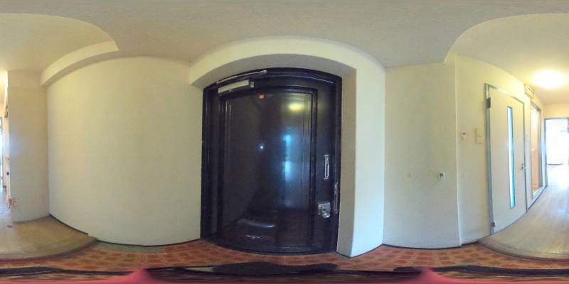 パノラマ画像玄関