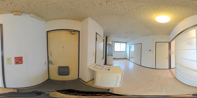 パノラマ画像玄関