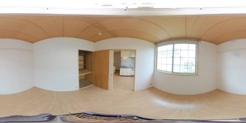 パノラマ画像洋室