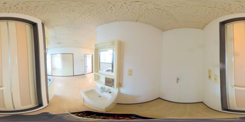 パノラマ画像洗面所