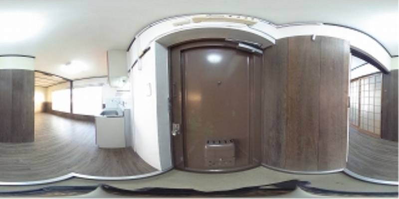 パノラマ画像玄関