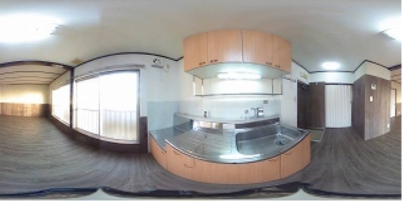 パノラマ画像リビング